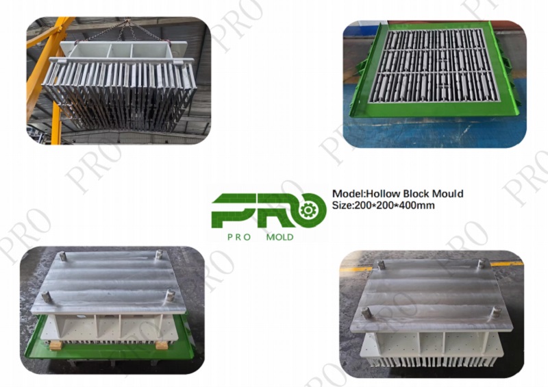 PRO MOLD ແມ່ພິມຕັນ Hollow ລະດັບສູງສົ່ງໃຫ້ Saudi ເທດອາຣະເບີຍສົບຜົນສໍາເລັດສໍາລັບເຄື່ອງເຮັດດິນຈີ່ POYATOS