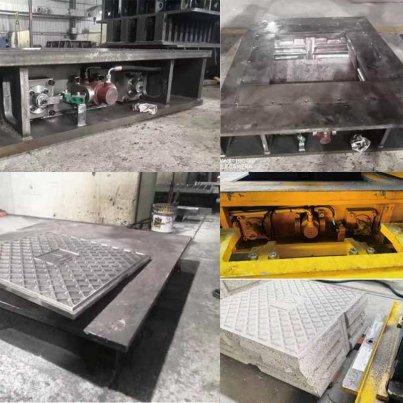 customized concrete brick mold